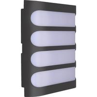 Kültéri Falilámpa Austin 31650 - sötétszürke/fehér, Basics, műanyag (27,5/10,5/6cm)