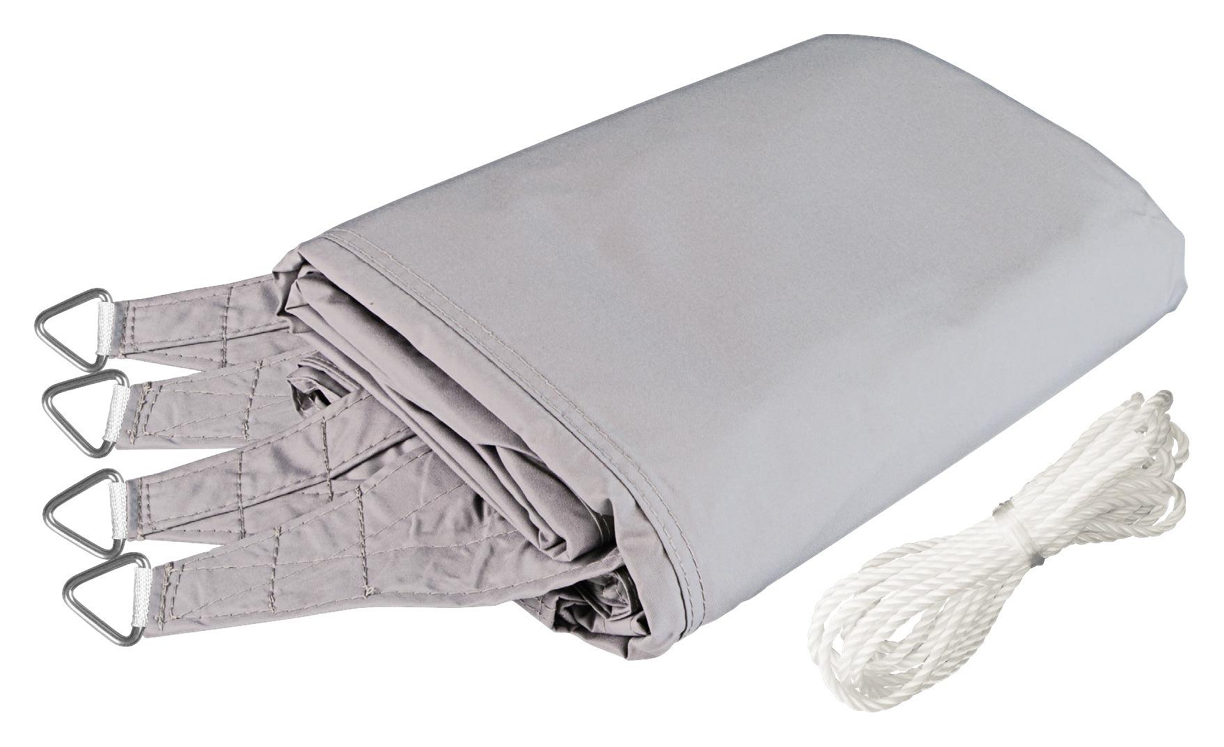 Sonnensegel Rechteck 4x5 m - Creme, Basics (400/500cm)