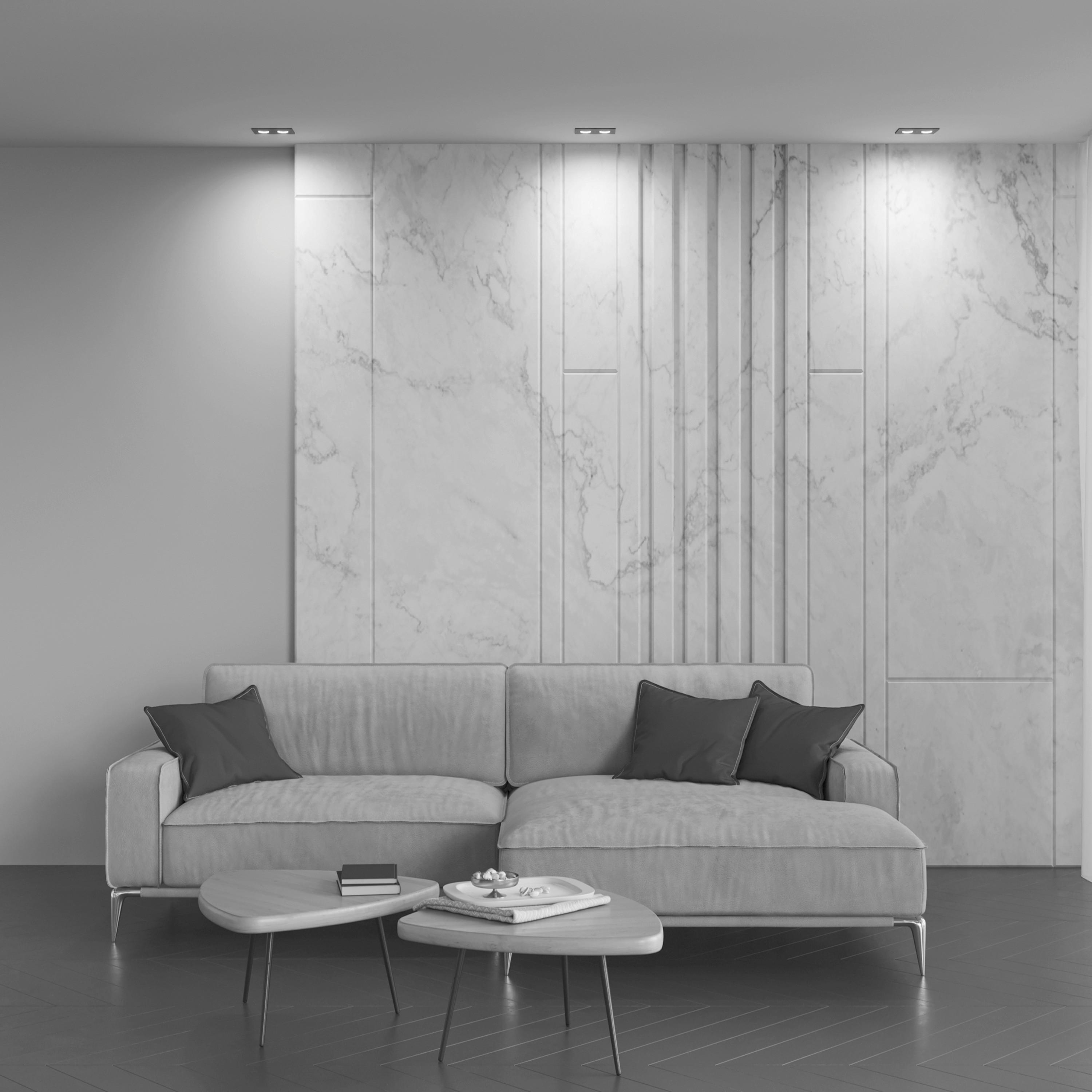 Strahler Atom - Schwarz, Basics, Metall (9,2/2,5/17,5cm) - MAYTONI