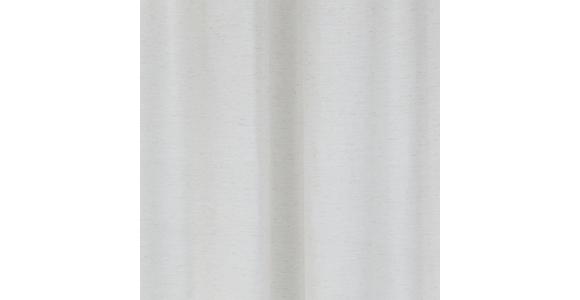 Vorhang mit Schlaufen und Band Lena 135x255 cm Offwhite - Naturfarben, MODERN, Textil (135/255cm) - Luca Bessoni