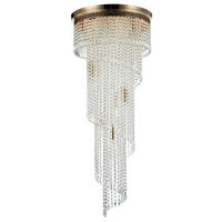 Kronleuchter Cascade - Goldfarben, Basics, Glas/Metall (42/97,5/42cm) - MAYTONI