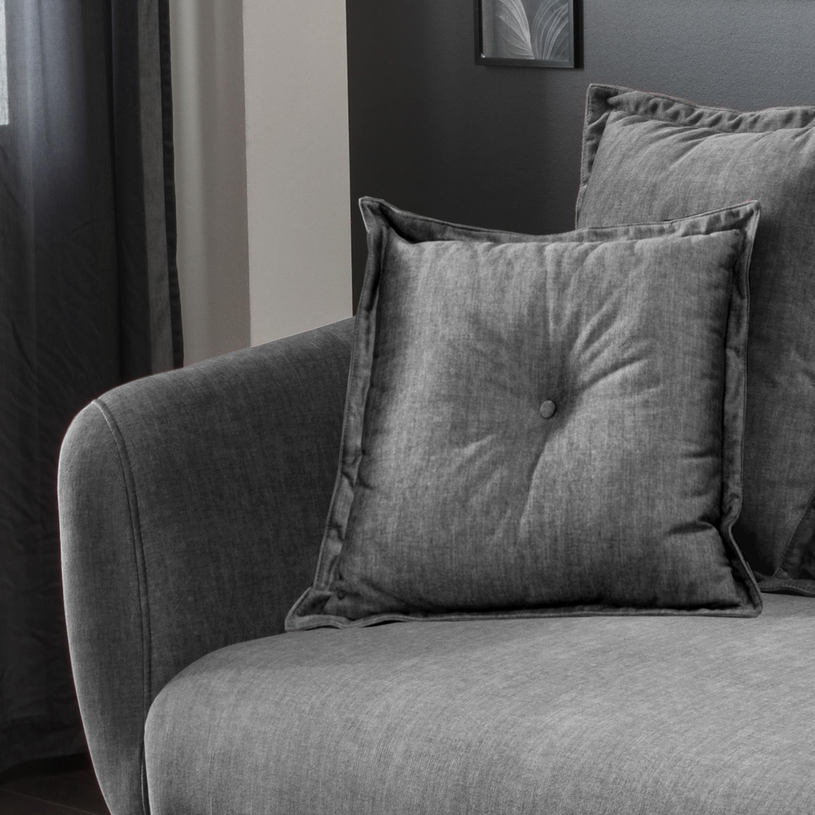 Sofa mit Velours-Bezug