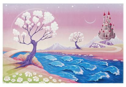 KINDERTEPPICH WUNDERLAND - Rosa, Trend, Textil (100/160cm)