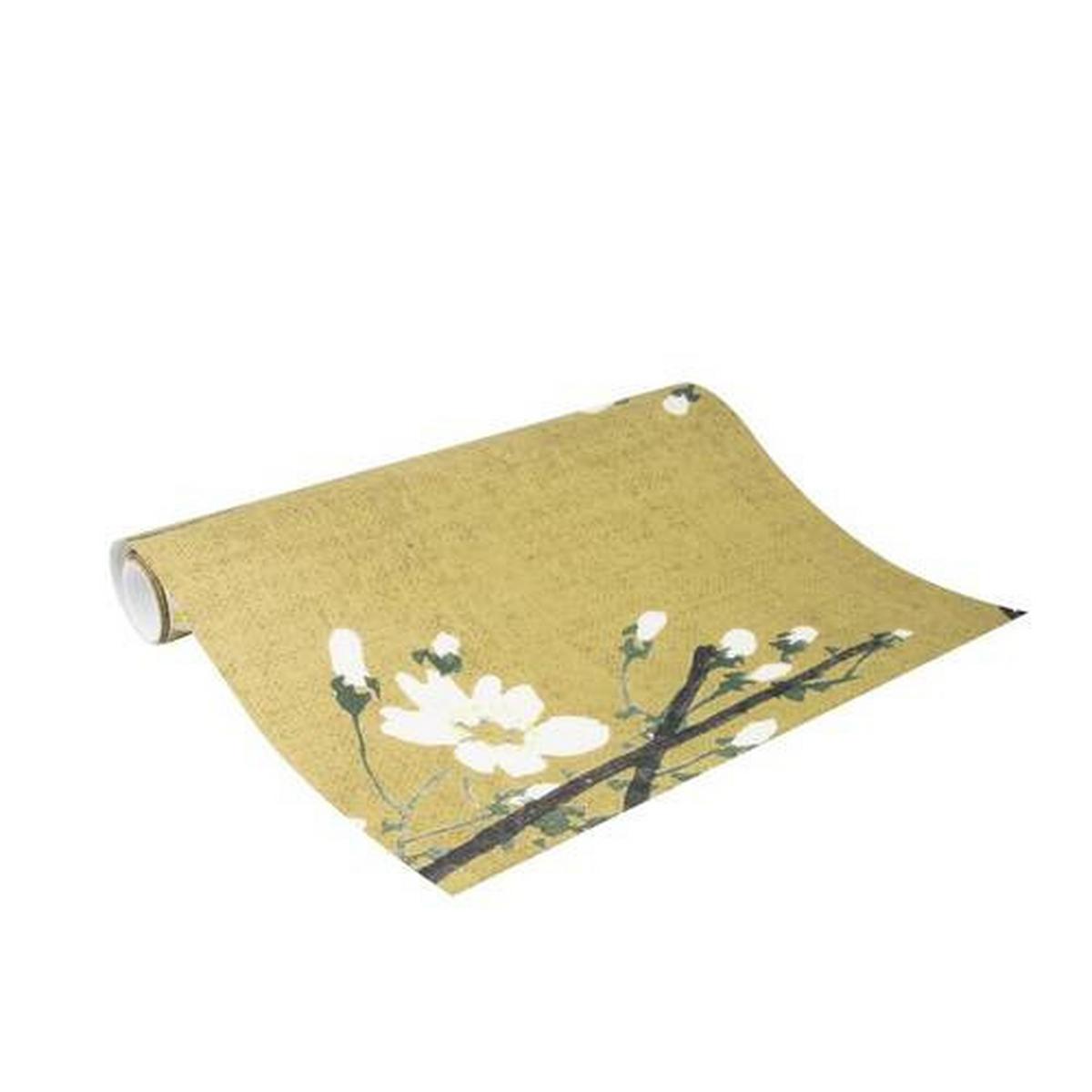 Fototapete Japanische Kirsche Mit Vögel - Multicolor, Basics, Papier/Kunststoff (200/280cm)