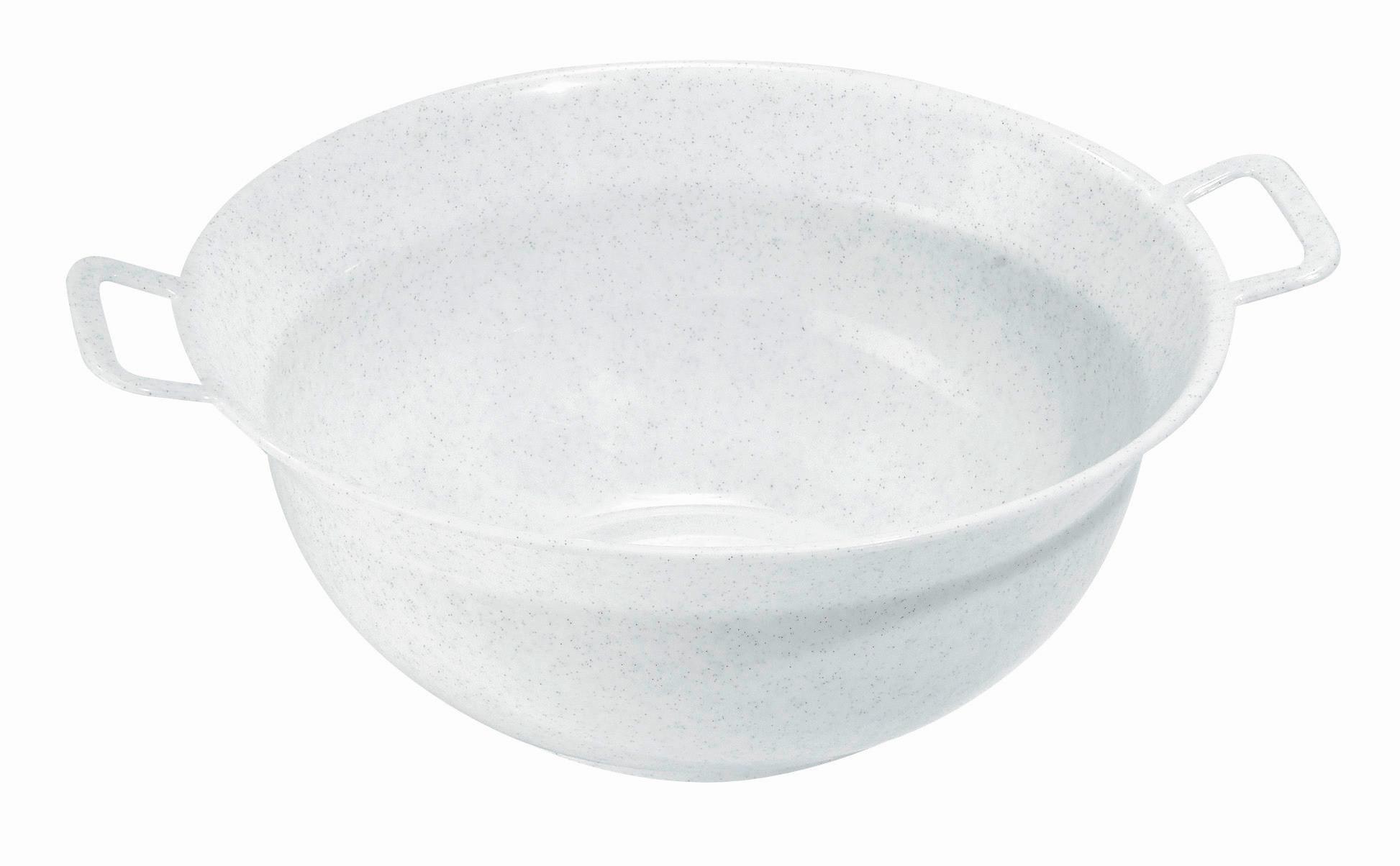 Rührschüssel Kunststoff Natur /Blau Weitling D/H: 32/13 cm - Blau/Naturfarben, KONVENTIONELL, Kunststoff (32/13cm)