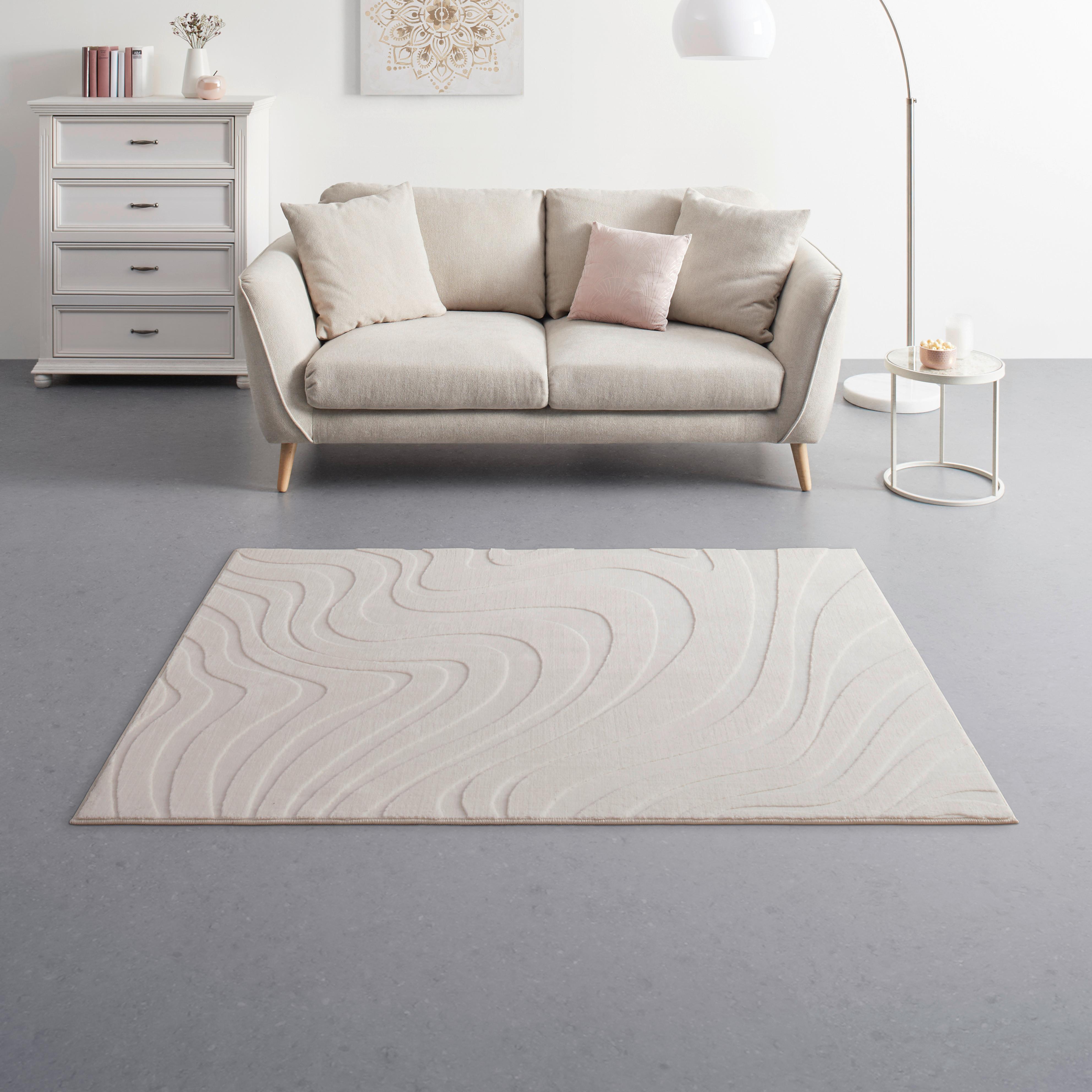 UMĚLÁ KOŽEŠINA New Wave 3, 160/230cm, béžová - béžová, Moderní, kožešina (160/230cm) - Mömax