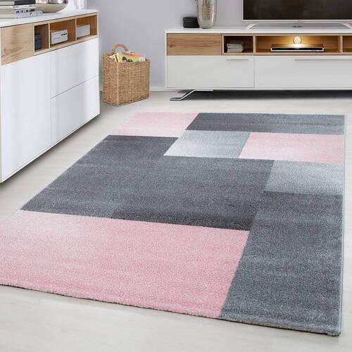 Webteppich Lucca - Pink, Trend, Textil (240/340cm) - Novel