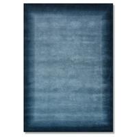 Wollteppich Vinciano Tami - Blau, Basics, Textil (200/300cm) - Cazaris