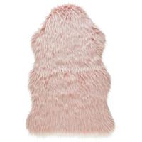 KUNSTFELL Pink, waschbar - Pink, ROMANTIK / LANDHAUS, Textil (90/60cm) - James Wood