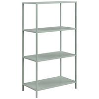 Regál HAVANNA, zelená - zelená, Modern, kov/kompozitné drevo (60/113/33cm) - Mömax