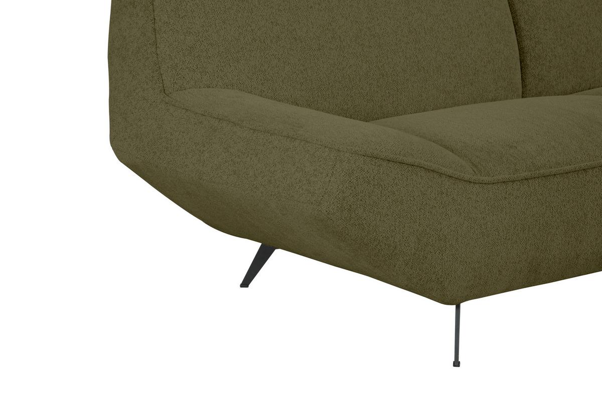 3-sitzer-sofa Aruba Olivgrün B: 223 Cm - Olivgrün, Design, Textil (223/87/96cm) - MID.YOU