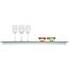Glas- Wandboard Larry - Alufarben/Weiß, MODERN, Glas/Kunststoff (80/20/4,8cm) - Homezone Glas- Wandboard Larry - Alufarben/Weiß, MODERN, Glas/Kunststoff (80/20/4,8cm) - Homezone