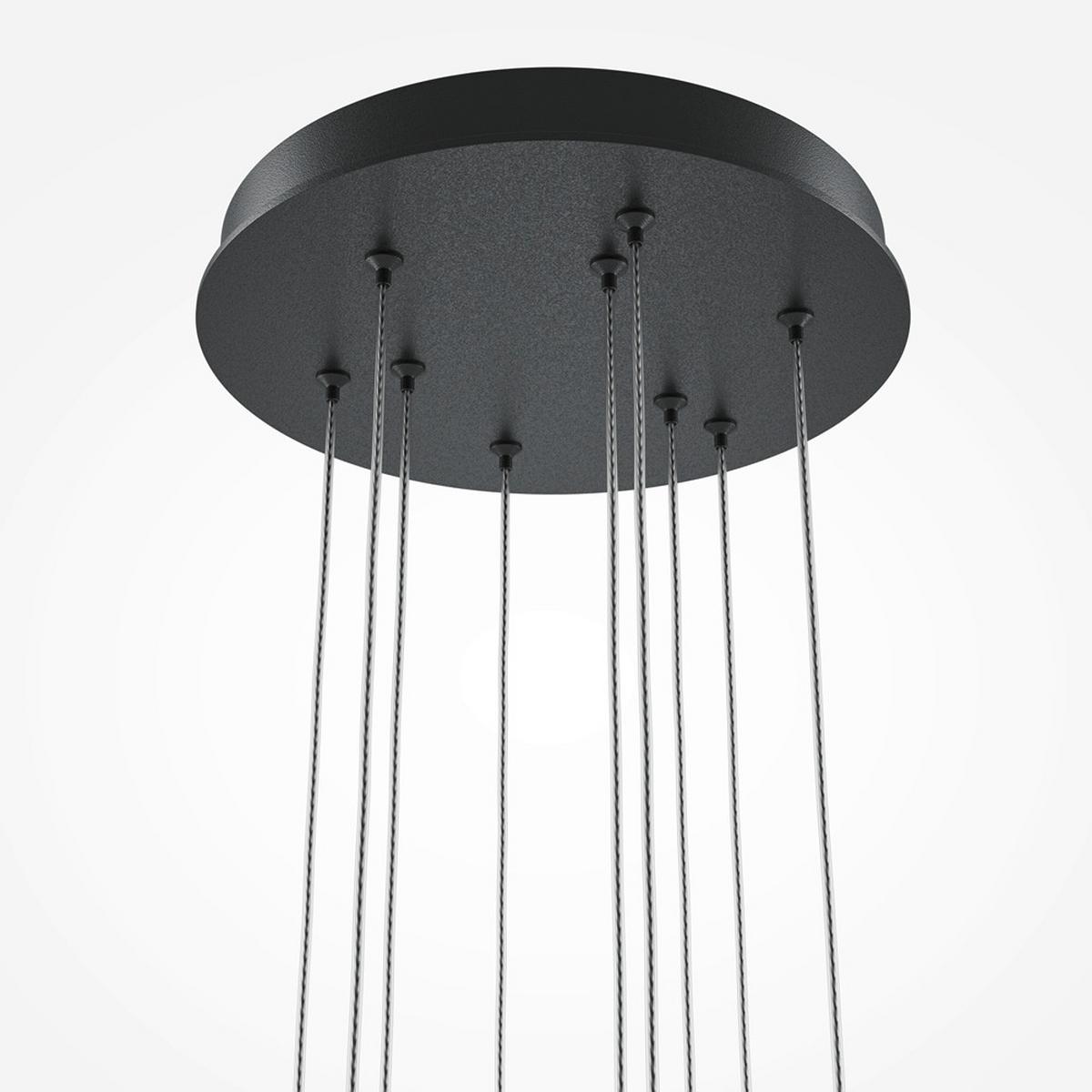 Pendelleuchte Light Stick - Schwarz, MODERN, Metall (35/57,5cm) - MAYTONI