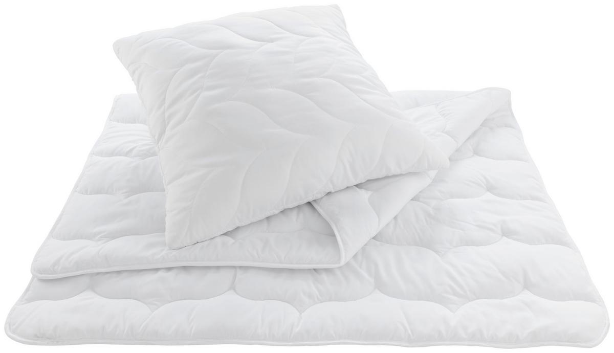POLŠTÁŘ POD HLAVU Medic Clean, 70/90cm, bílá - bílá, Konvenční, textil (70/90cm) - Nadana