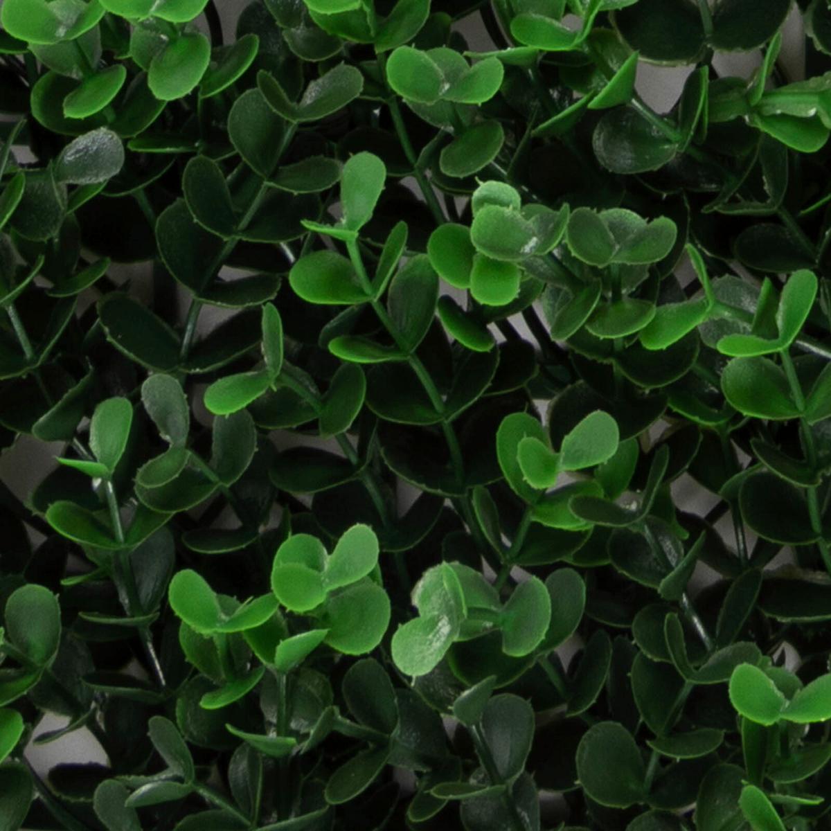 WANDVERKLEIDUNG KUNSTPFLANZE - Waldgrün, Trend, Kunststoff (50/50cm) - Floordirekt
