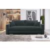 Schlafsofa Ralf Dunkelgrau B: 232 cm - Dunkelgrau/Silberfarben, Design, Textil (232/88/105cm) - MID.YOU