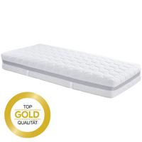 Komfortschaummatratze Silvy Deluxe 120x200cm fest - Weiß, Textil (120/200cm) - Primatex Deluxe