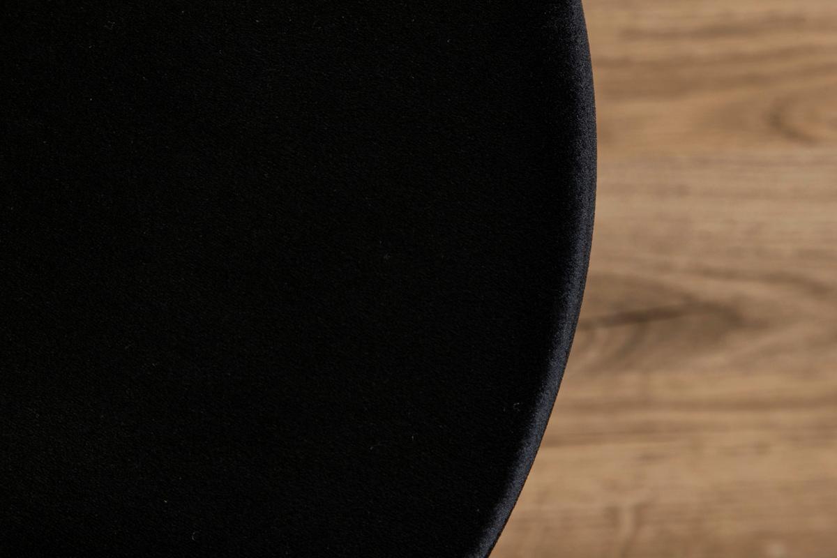 Hocker Pot - Schwarz, Design, Textil/Metall (40/40/40cm) - Livetastic