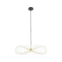 LED - Závěsné svítidlo AMOS - barvy zlata, Moderní, kov - Bessagi Home