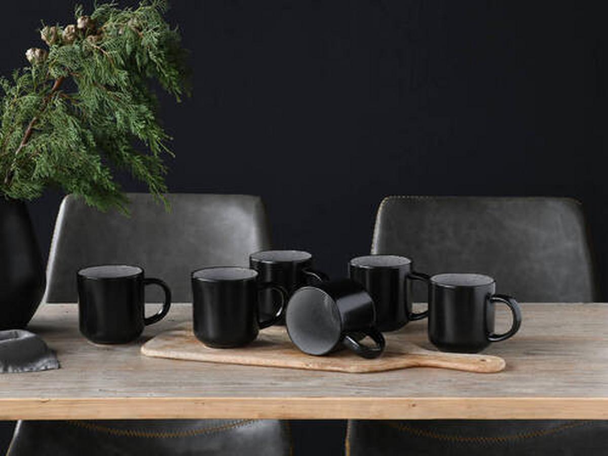 Kaffeebecherset 21522 Nordic Fjord Frost - Hellgrau, Trend, Keramik - Creatable