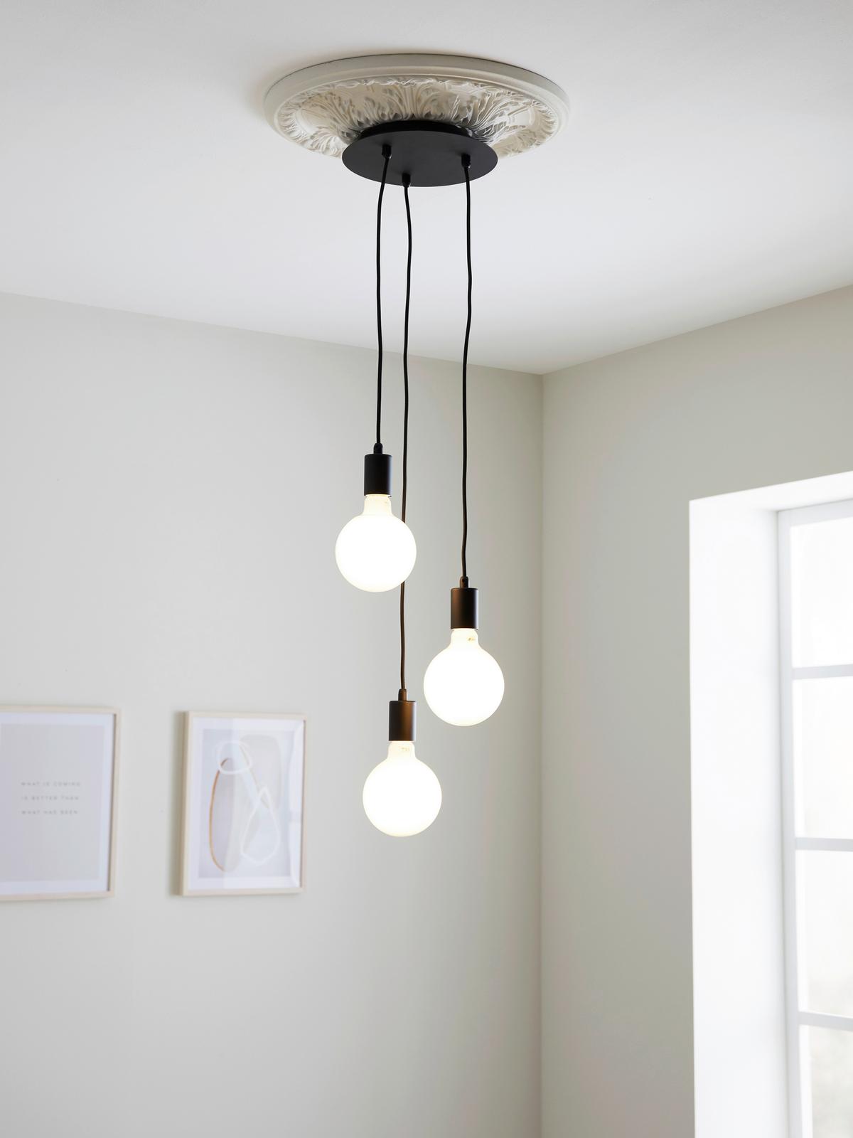 Pendelleuchte Sky - Schwarz, Basics, Metall (25/161,5cm) - Markslöjd