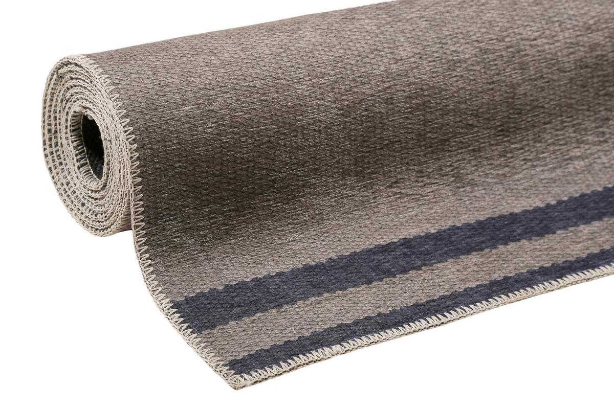 Flachwebteppich Camps Bay Braun/rosa/beige 130x190 Cm - Beige/Braun, KONVENTIONELL, Textil (130/190cm) - Esprit