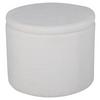 Pouf Dunken - Weiß, Design, Textil (51/43/51cm) - Livetastic
