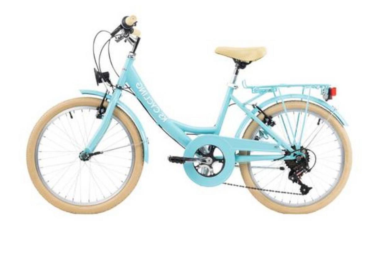 Ks-Cycling Kinderfahrrad 20 Zoll 6 Gänge - Blau, Basics, Metall (180/100/70cm) - Da Capo