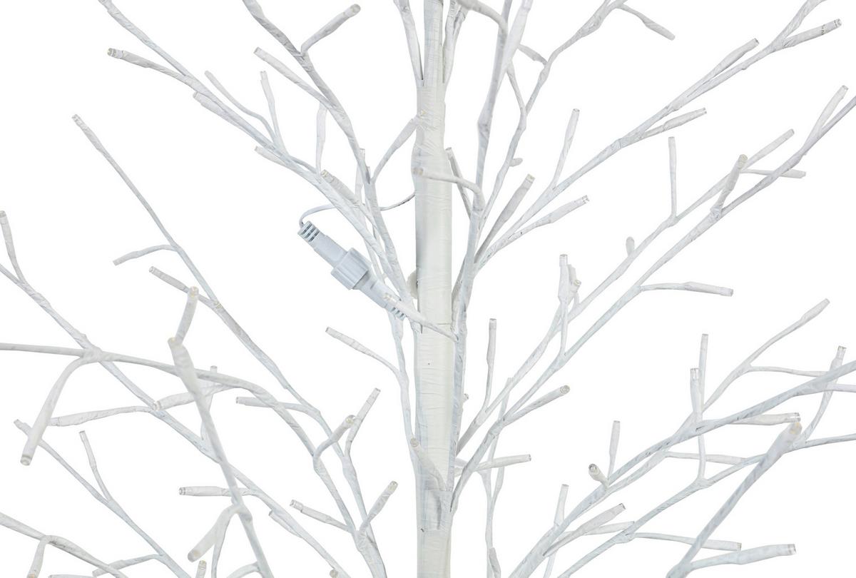 DEKORAČNÍ LED SVÍTIDLO BREE - bílá, Design, kov/plast (200cm) - Mömax