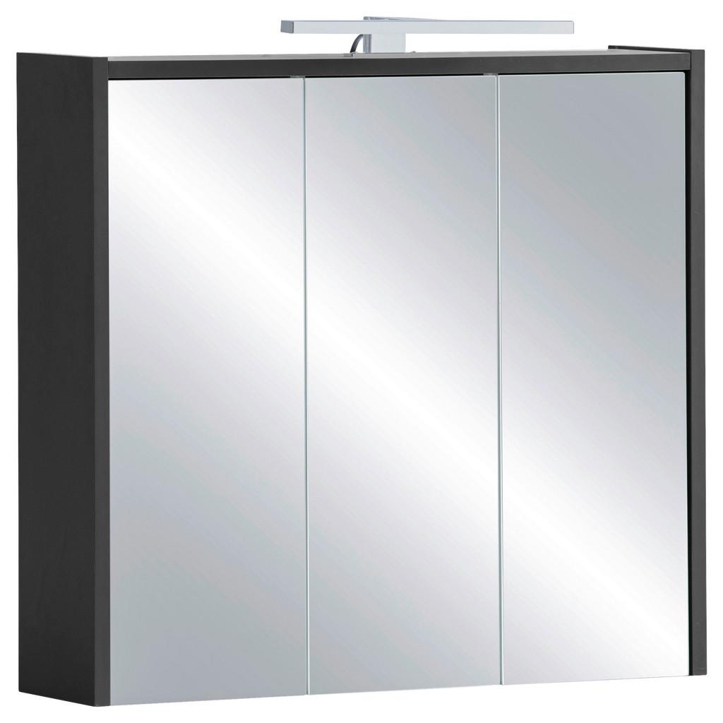 SPIEGELSCHRANK Anthrazit B: 65cm