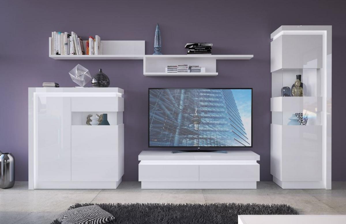Kommode Lyon - Schwarz, Trend, Holzwerkstoff (107,5/89/42cm) - Hom`in