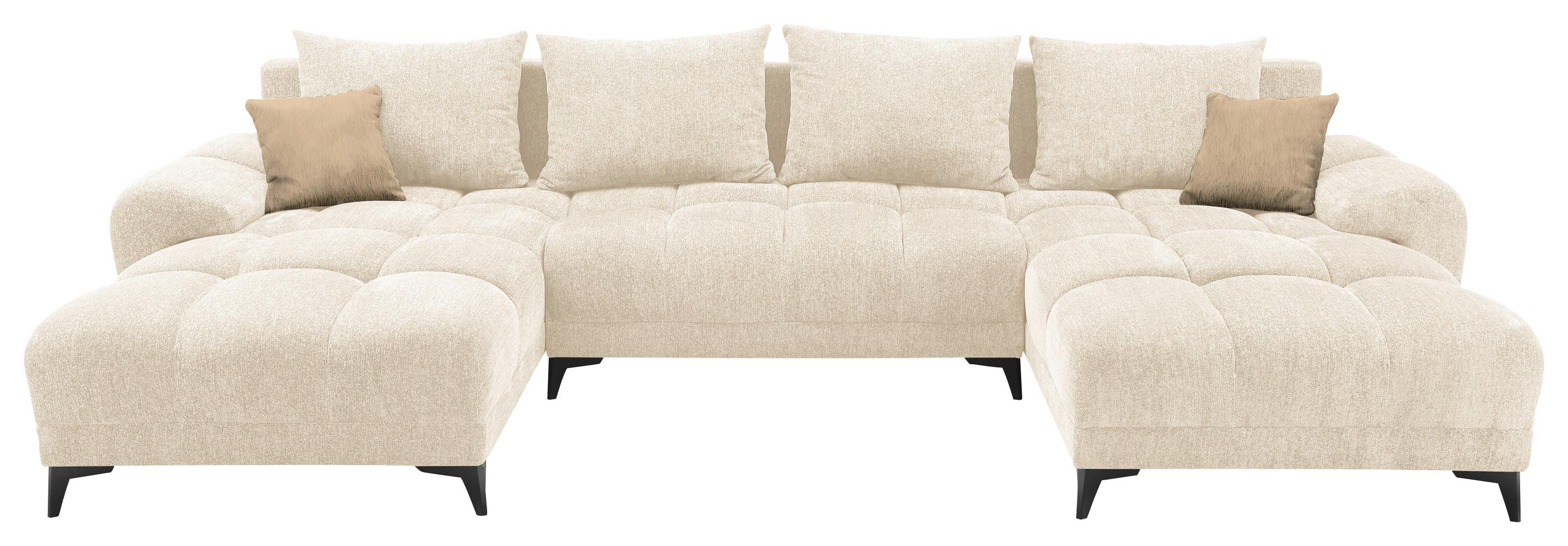 Wohnlandschaft Dean Beige U-Form