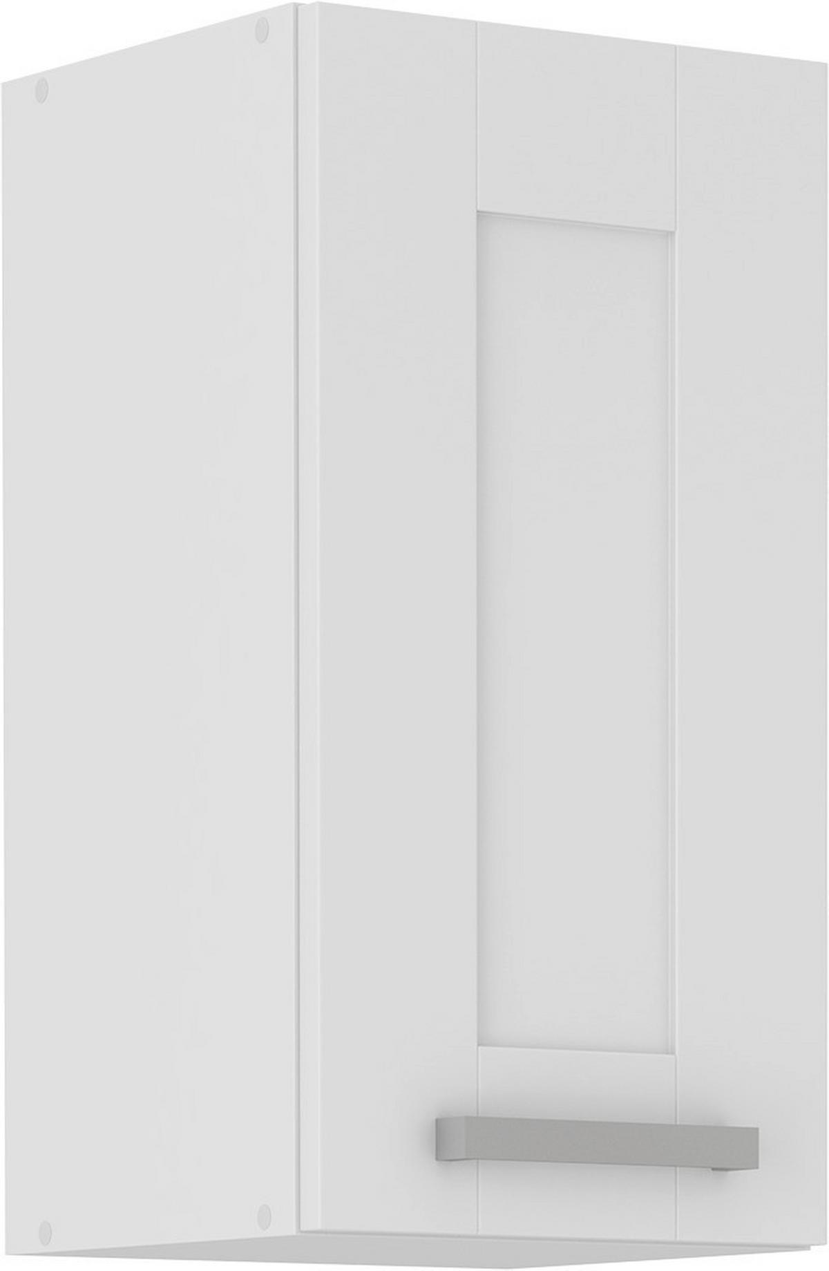 Felsőszekrény Luisa - fehér, Romantik / Landhaus, faalapú anyag (30/58/31cm)