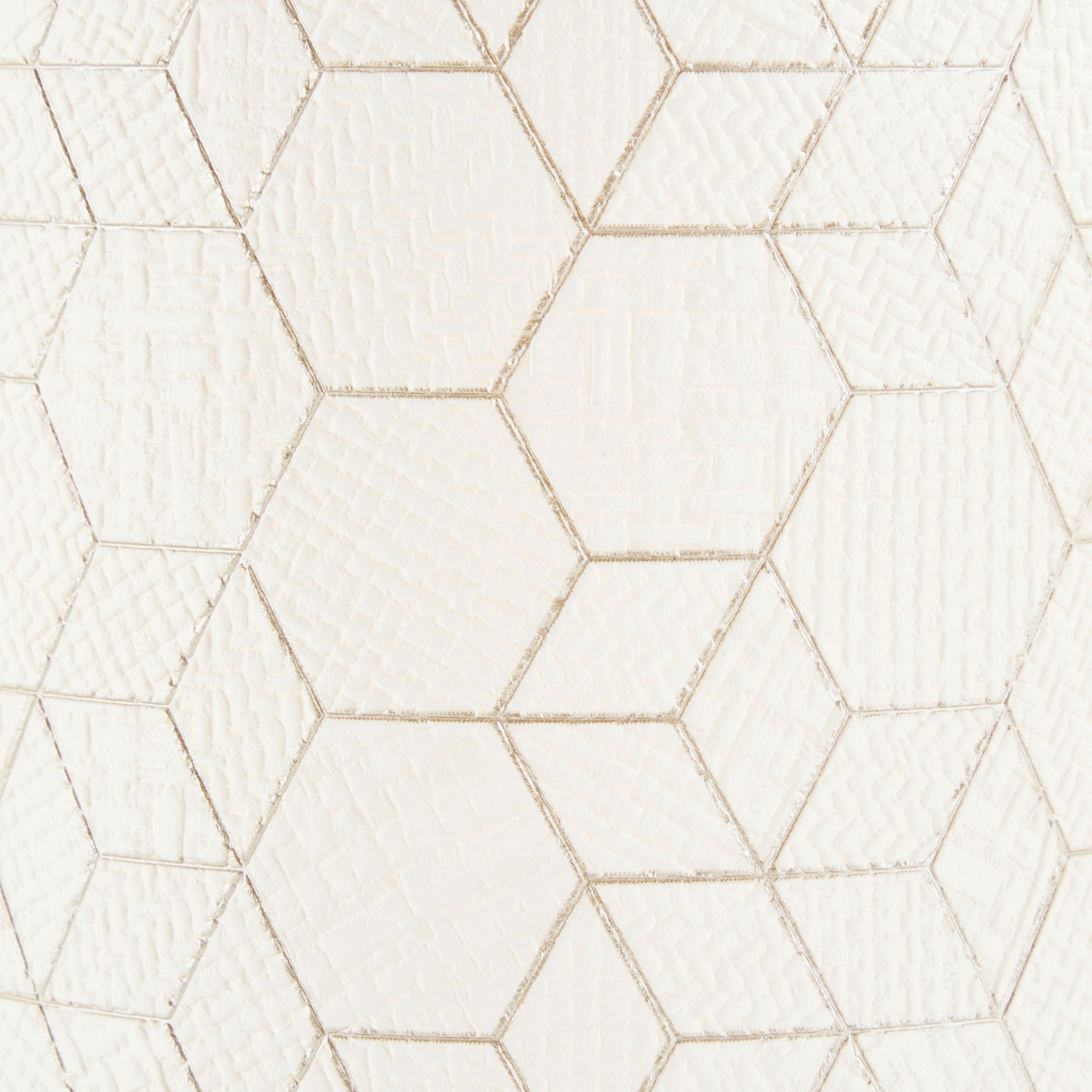 Deckenleuchte Galance Ø 58 cm 4-Flammig mit Textilschirm - Weiß, KONVENTIONELL, Textil/Metall (58/16cm) - Brilliant