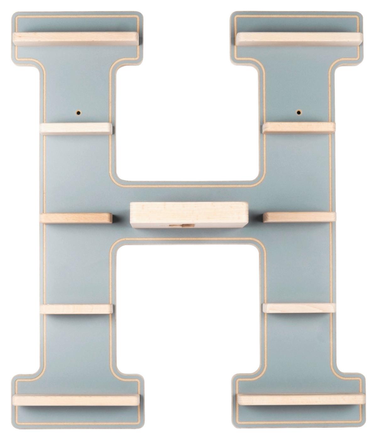 Kinderregal Boarti Grau B: 46 Cm - Grau, MODERN, Holzwerkstoff (46/54/19cm) - MID.YOU