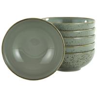 Schüsselset Steinzeug Grau 6tlg D: 16,5 Cm - Grau, Trend, Keramik (16,5cm) - Creatable