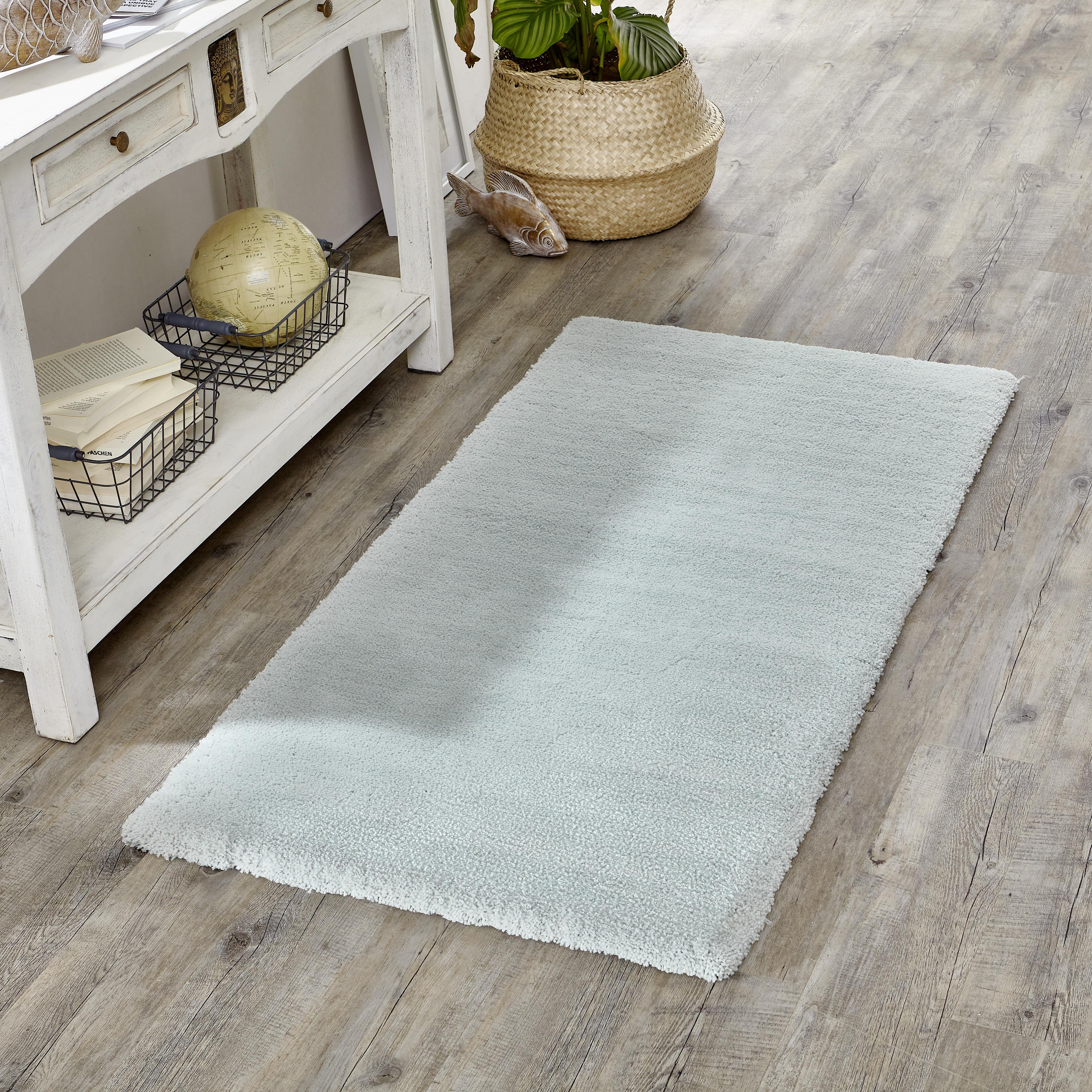 Hochflor Teppich Hellgrün Relaxx 70x140 Cm - Hellgrün, LIFESTYLE, Textil (70/140cm) - Esprit