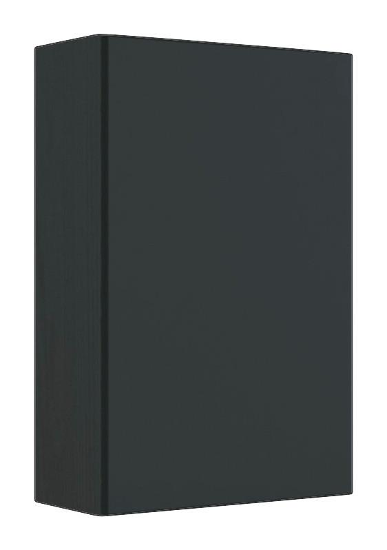 Hängeschrank Pienza B: 40 cm Graphit Dekor m. Drehtür - Graphitfarben/Grau, Basics, Holzwerkstoff (40/64/20cm) - Held