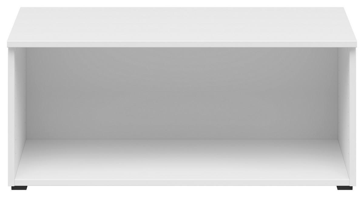 Felsőpolc Cabinet - fehér, Modern, faalapú anyag (80/35/40cm)
