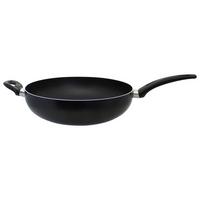 Wok D: 32,5 Cm Aluminium Antihaftbeschichtet - Schwarz, Basics, Metall (32cm)