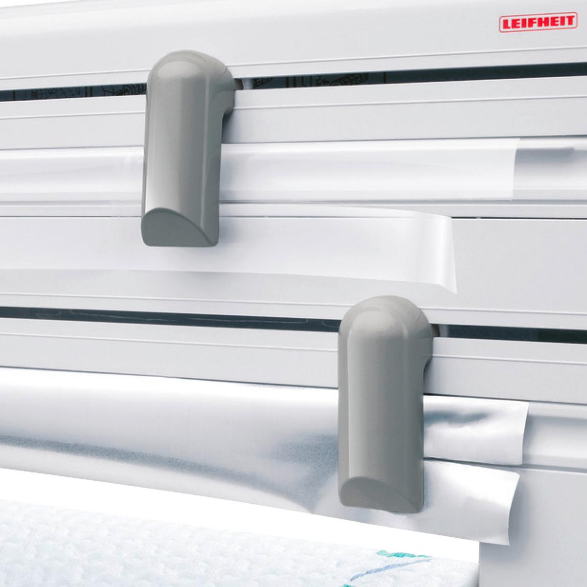 Küchenrollenhalter 3 in 1 Comfort Line, Wandmontage - Weiß, KONVENTIONELL, Kunststoff (42/10/27cm) - Leifheit