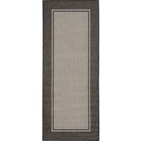 Teppich Läufer Grau Justin 80x200 cm - Grau, KONVENTIONELL, Textil (80/200cm) - James Wood