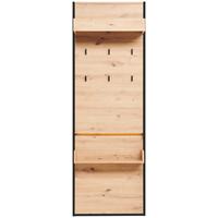 Garderobenpaneel Welcome Mit Hutablage B: 60,4 Cm 4 Haken - MODERN, Holzwerkstoff (60,4/180/30cm)