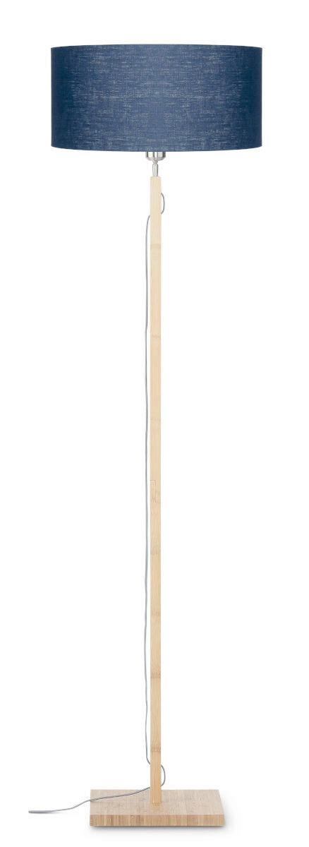 Stehleuchte Fuji/f/4723/bd - Blau/Naturfarben, Trend (47/167cm) - Good & Mojo