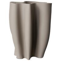 Váza FLORENTIN - světle šedá, keramika (20/28cm) - Mömax