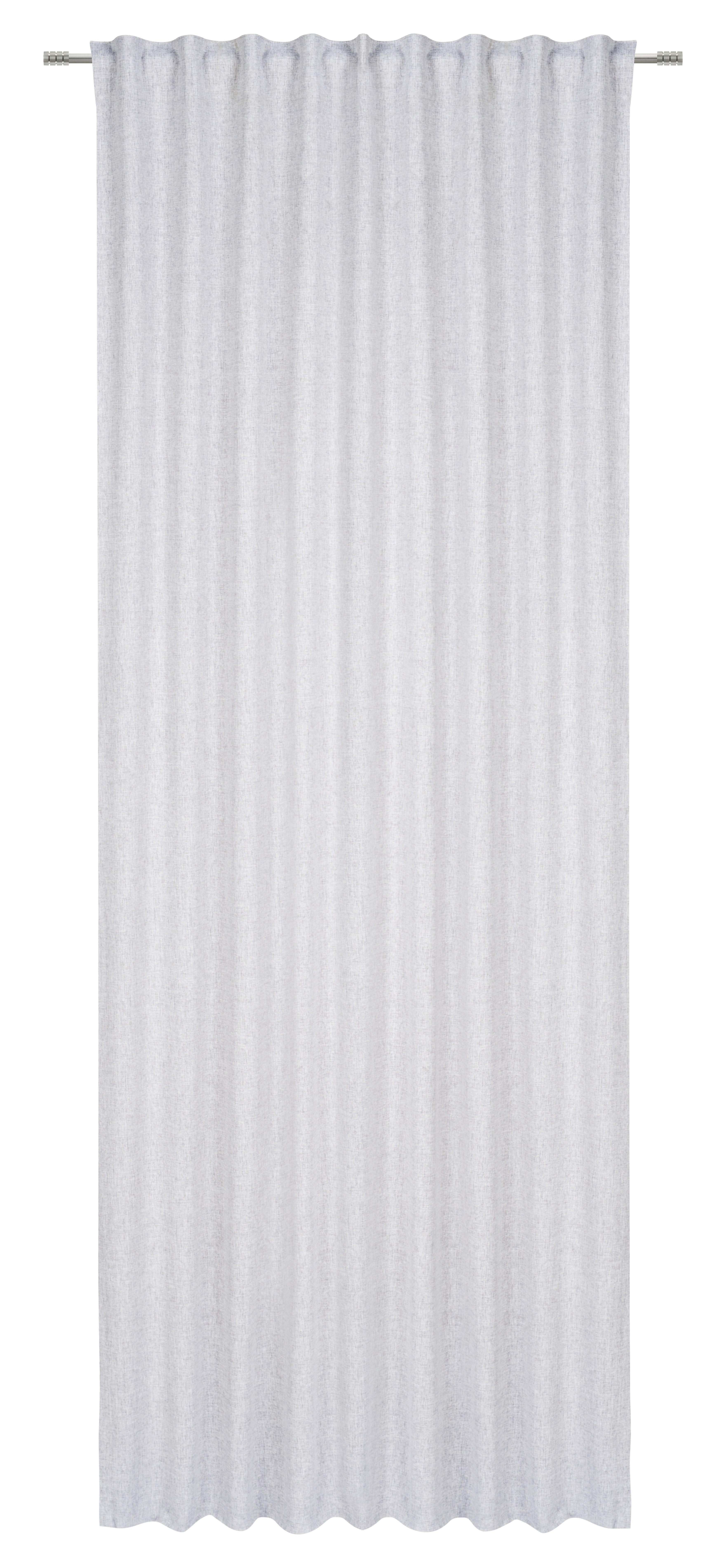 Verdunkelungsvorhang Pamela - Weiß, ROMANTIK / LANDHAUS, Textil (140/245cm) - James Wood