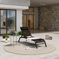 Gartenbeistelltisch Stella - Grau, MODERN, Metall (46/52/46cm) - Luca Bessoni