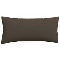 Kopfpolsterbezug Knitted Jersey - Dunkelbraun, Basics, Textil (40/80cm) - Schlafgut