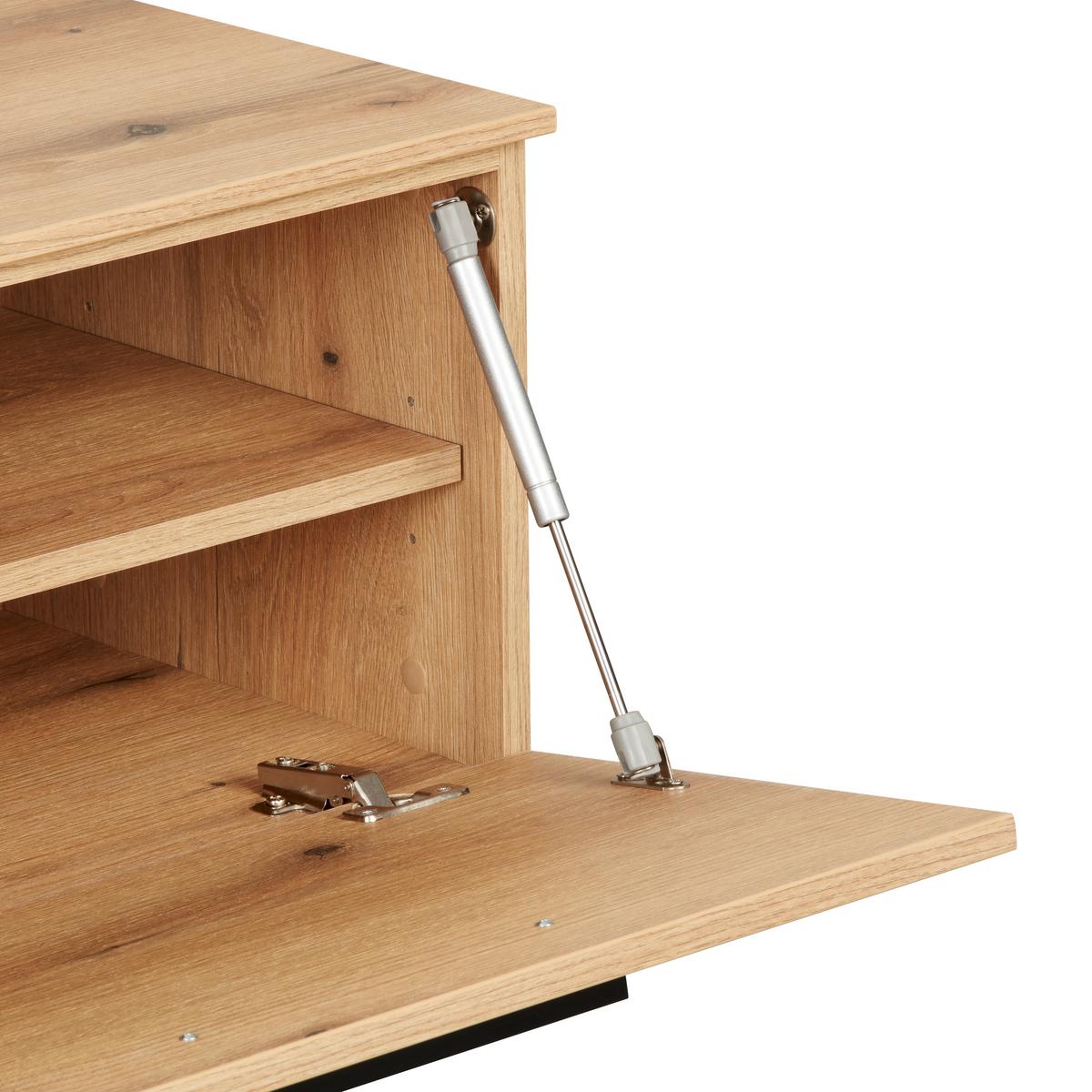 Tv-element Mateo - Eichefarben, MODERN, Holzwerkstoff/Kunststoff (180/41/40cm)