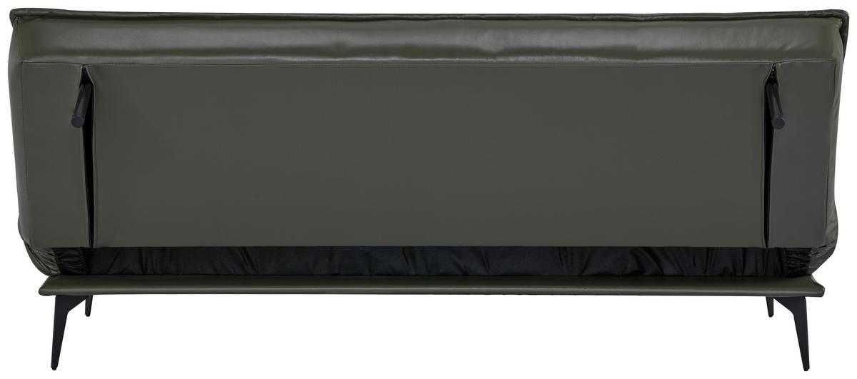 Schlafsofa Levio - Schwarz/Grau, MODERN, Holz/Textil (184/90/84cm) - P & B
